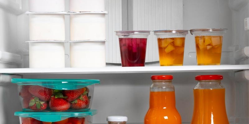 rangement nourriture frigo